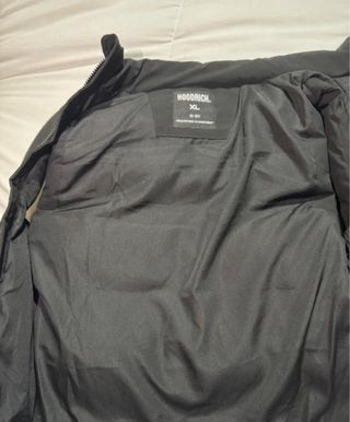 Chaleco Hoodrich Negro Talla XL Niño