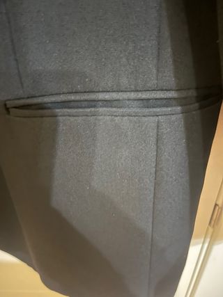 Chaqueta de traje negra