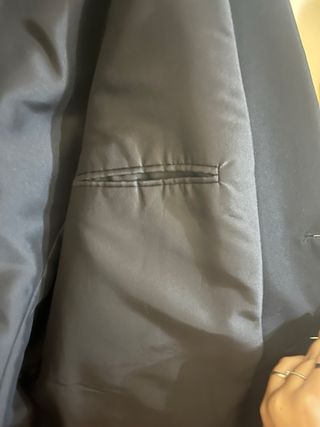 Chaqueta de traje negra