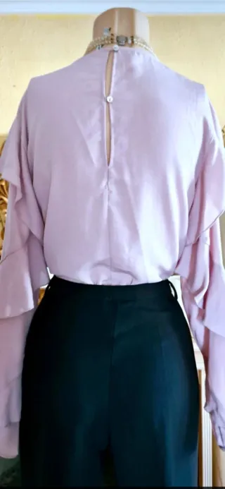 Blusa rosa Stradivarius Talla S