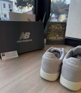 New Balance BB80 Scarpe Beige/Bianche