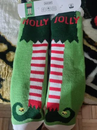 Calcetines antideslizantes navideños AL THOP