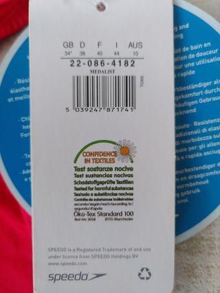 Bañador Speedo Endurance Rojo