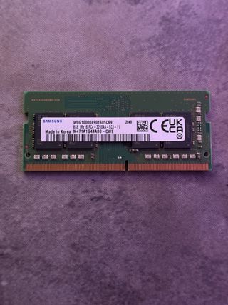 Memória RAM Samsung 8GB DDR4