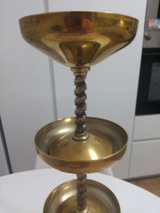 10 copas E.P BRASS URANIO SPAIN de alpaca