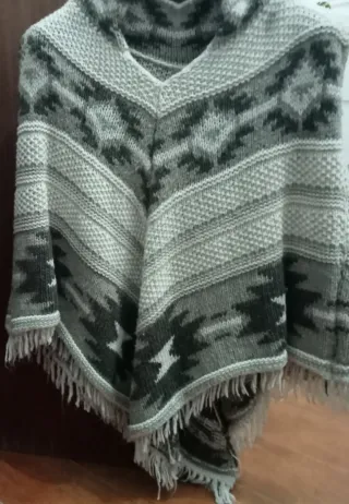 Poncho muito quentinho