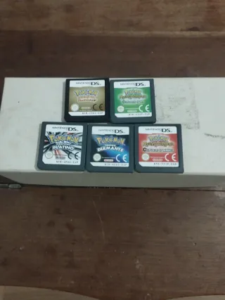 Lote 5 Juegos Nintendo DS Pokémon