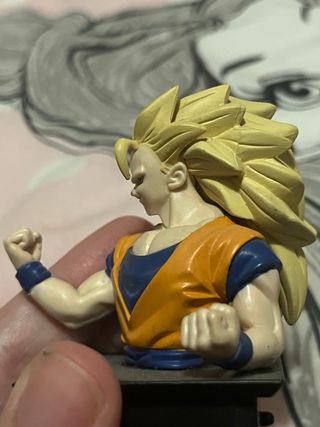 Figura Goku Super Saiyan 3 reloj Japon retro