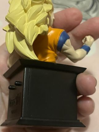 Figura Goku Super Saiyan 3 reloj Japon retro