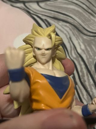 Figura Goku Super Saiyan 3 reloj Japon retro