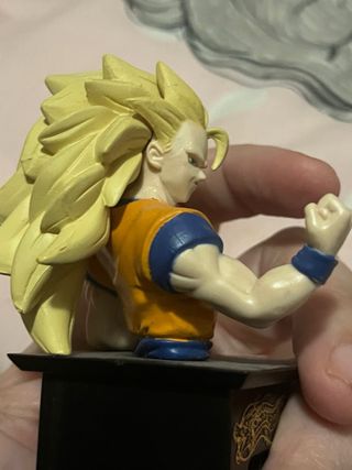 Figura Goku Super Saiyan 3 reloj Japon retro