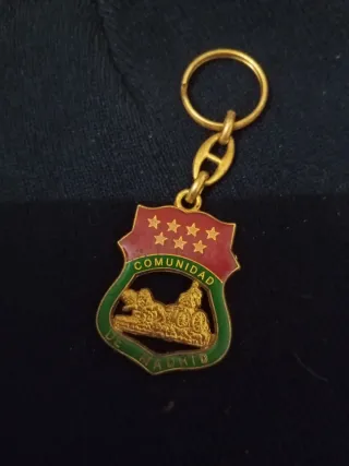 Llavero Madrid Capital de España Antiguo