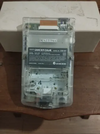 Nintendo Game Boy Color Transparente