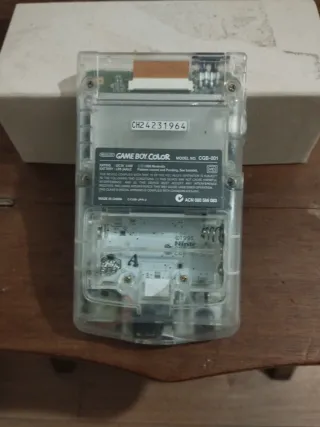 Nintendo Game Boy Color Transparente