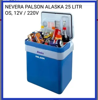 Nevera portátil Palson 12 y 220 Voltage frio/color