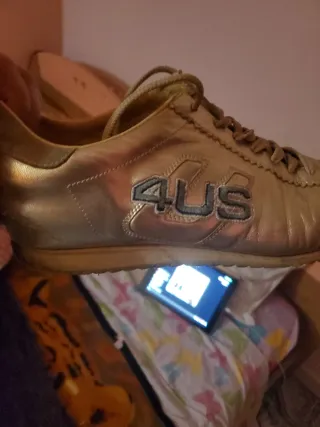 Sneakers Paciotti oro Tg. 38