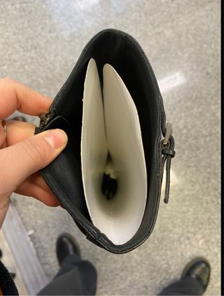 Stivali Prada in tela marrone con tacco