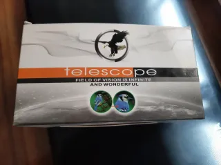 Monocular Negro Nuevo. Telescopio portátil.