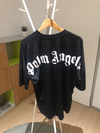 Camiseta Palm Angels Classic Logo Negra