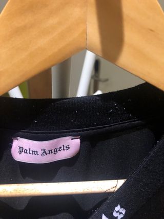 Camiseta Palm Angels Classic Logo Negra