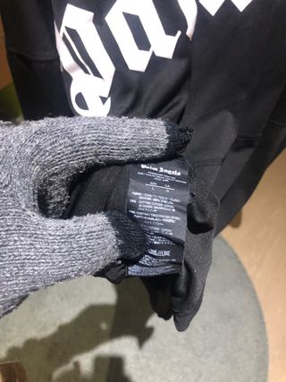 Camiseta Palm Angels Classic Logo Negra