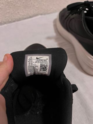 Zapatillas Nike Air Force 1 Plataforma Negras