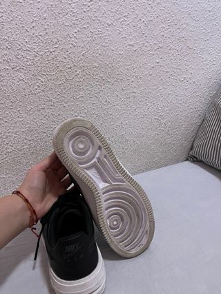 Zapatillas Nike Air Force 1 Plataforma Negras