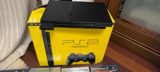 PlayStation 2 PS2 Negra con Caja Original