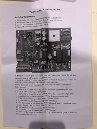 Placa Control Automatización