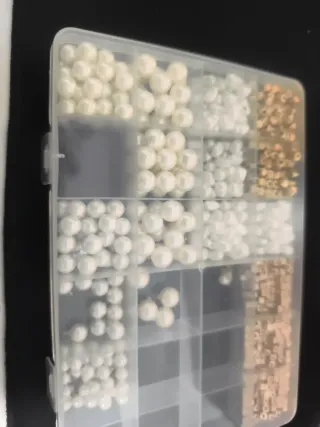 Surtido accesorios bisutería joyas