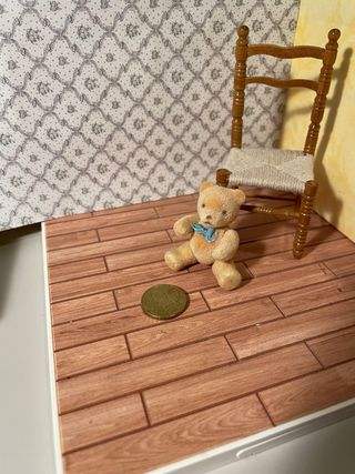 Orsacchiotto snodato per casa delle bambole