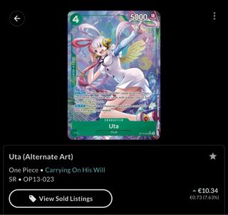 Uta OP13 Carta Alternativa