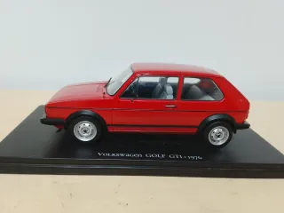 Maqueta Coche Golf GTI Roja