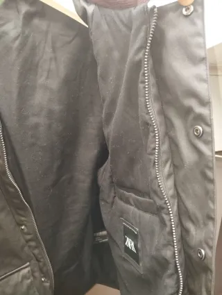 Giacca leggera imbottitura taglia S Zara Uomo