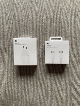 Cargador Apple USB-C 20W y Cable 60W