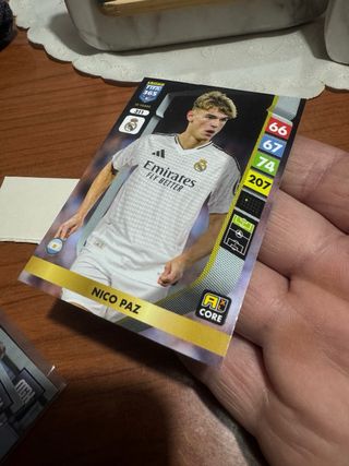 Lote Nico Paz Master Rookie para cambios X faltas!