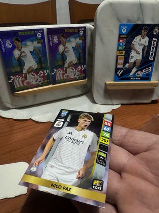 Lote Nico Paz Master Rookie para cambios X faltas!