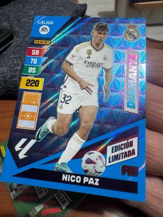 Lote Nico Paz Master Rookie para cambios X faltas!