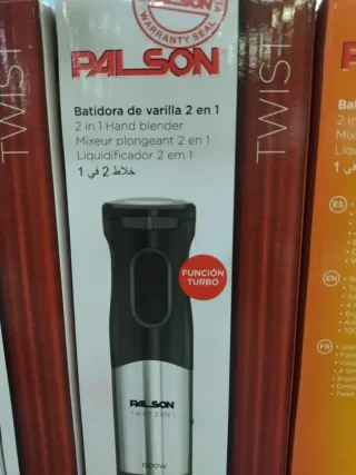 Batidora de varilla 1500W Palson 3 años garantía