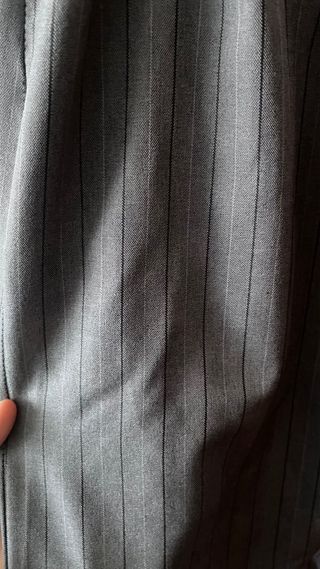 Pantalones Mulaya grises de raya diplomática