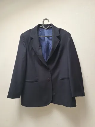 Blazer blu scuro taglia 45