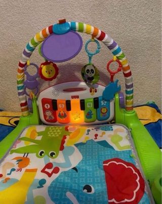 Gimnasio Piano Bebé con Múltiples Juguetes
