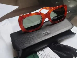 Occhiali da sole Zara Uomo marroni/arancio