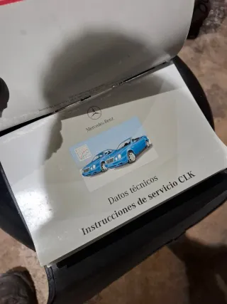 Carpeta Manuales Mercedes CLK W208