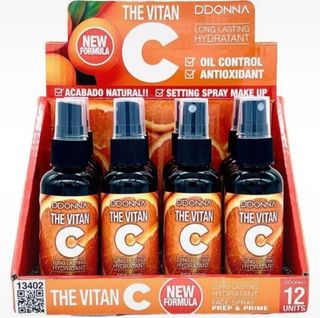 Spray Fijador Maquillaje Vitamina C DDONNA