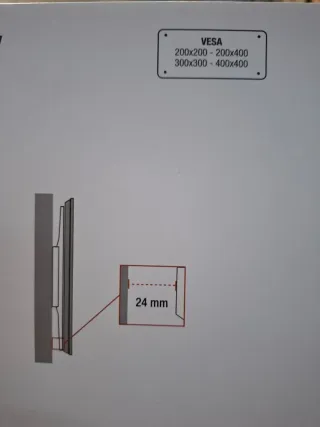 Soporte TV LCD 26"-60", Inclinable