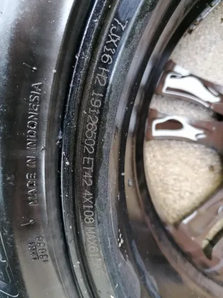 Llantas Aluminio R16 Oz 4x108