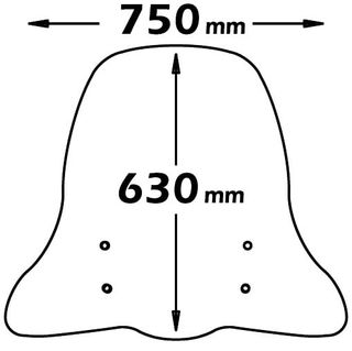 Parabrisas CLASSIC PARA PIAGGIO BEVERLY 125 / 200