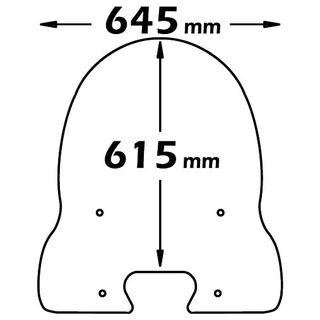 Parabrisas CLASSIC PARA PIAGGIO FREE 50-100