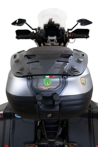 Portaequipajes para baúl original de plexiglás para V 100 MANDELLO S 1000